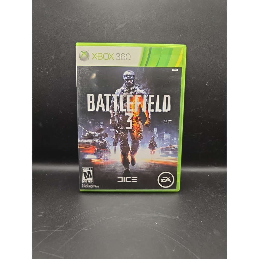 Battlefield 3 Microsoft Xbox 360 Game – Tested – No Manual